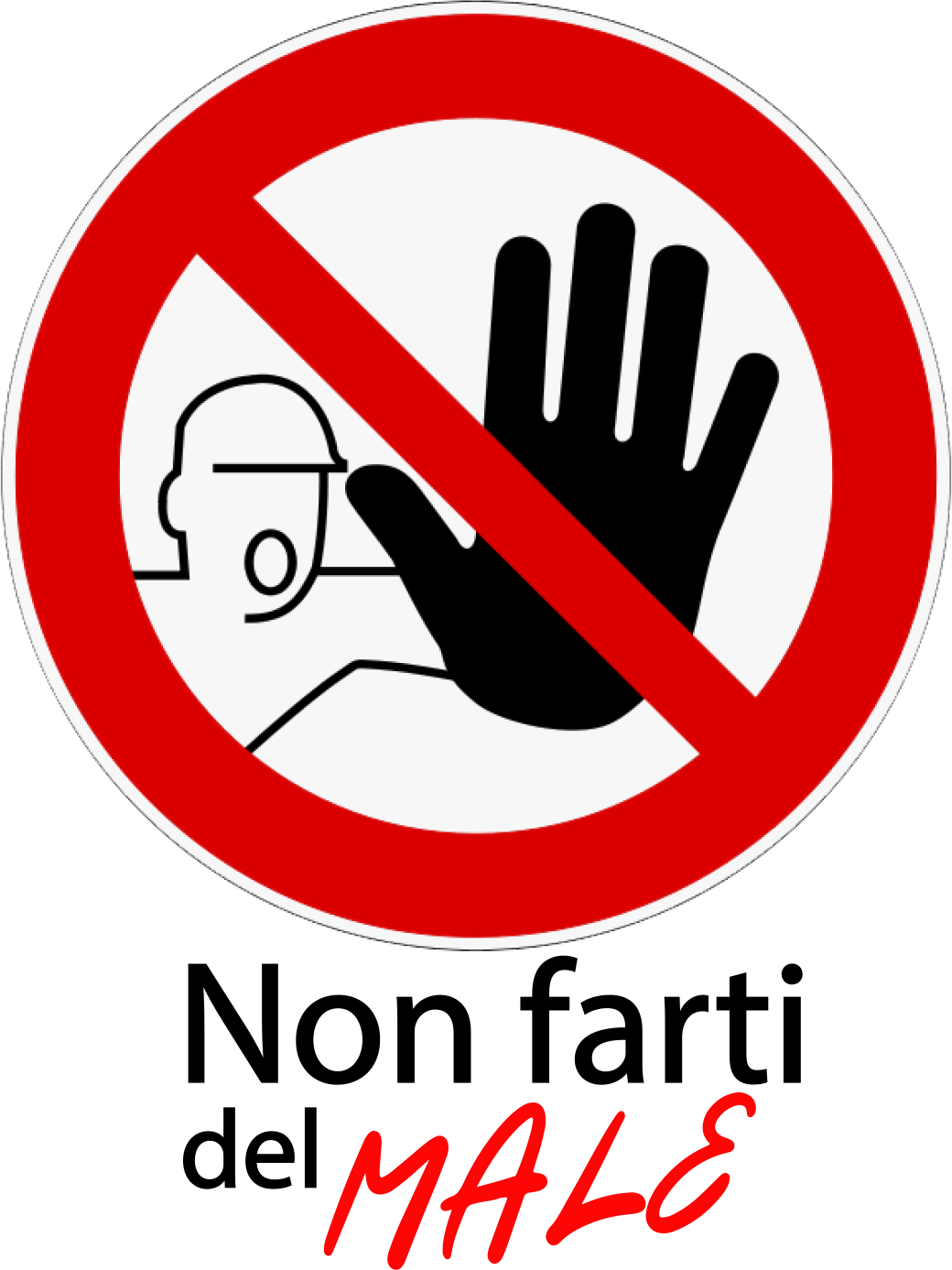 Non farti del male logo